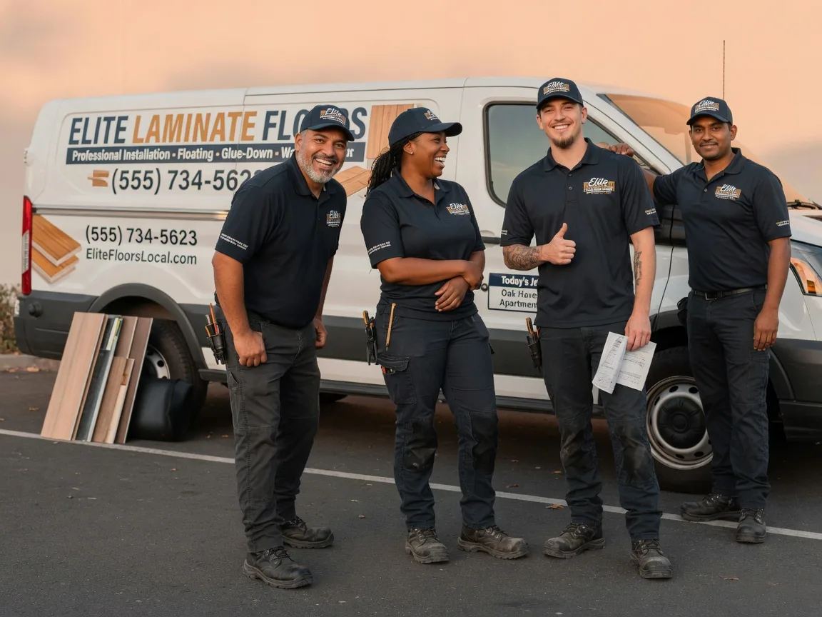 Laminate flooring installation company in Portage, WI